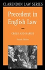 Cover: Precedent in English Law - Clarendon Press