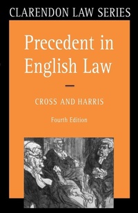 Enlarge image Cover: Precedent in English Law - Clarendon Press
