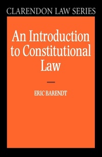 Enlarge image Cover: An Introduction to Constitutional Law - Oxford University Press