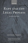 Cover: Rape and the Legal Process - Oxford University Press