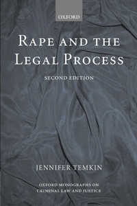 Enlarge image Cover: Rape and the Legal Process - Oxford University Press