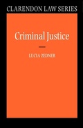 Cover: Criminal Justice - Oxford University Press
