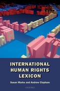 Cover: International Human Rights Lexicon - Oxford University Press