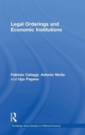 Cover: Legal Orderings and Economic Institutions - Routledge