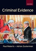 Cover: Criminal Evidence - Oxford University Press