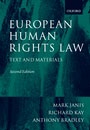 Cover: European Human Rights Law - Oxford University Press
