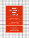Cover: One Market, One Money - Oxford University Press
