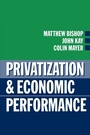 Cover: Privatization and Economic Performance - Oxford University Press