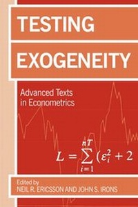 Enlarge image Cover: Testing Exogeneity - Oxford University Press