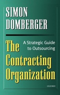Cover: The Contracting Organization - Oxford University Press