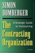Cover: The Contracting Organization - Oxford University Press