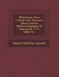 Cover: Materiaux Pour L'etude Des Glaciers - Saraswati Press