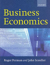 Enlarge image Cover: Business Economics - Oxford University Press