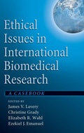 Cover: Ethical Issues in International Biomedical Research - Oxford University Press Inc