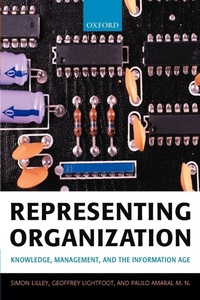 Enlarge image Cover: Representing Organization - Oxford University Press