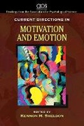 Cover: Current Directions in Motivation and Emotion for Motivation - Pearson
