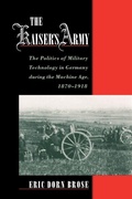 Cover: The Kaiser's Army - Oxford University Press Inc