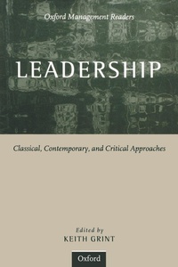 Enlarge image Cover: Leadership - Oxford University Press