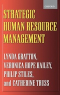 Cover: Strategic Human Resource Management - Oxford University Press