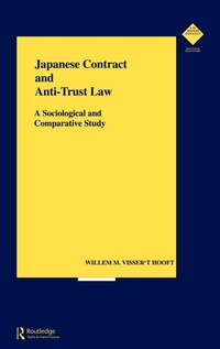 Abbildung von: Japanese Contract and Anti-Trust Law - Routledge