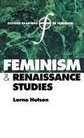 Cover: Feminism and Renaissance Studies - Oxford University Press