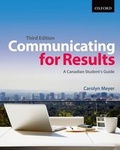 Cover: Communicating for Results - Oxford University Press, Canada