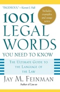 Cover: 1001 Legal Words You Need to Know - Oxford University Press Inc
