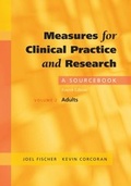 Cover: Measures for Clinical Practice and Research: Adults v. 2 - Oxford University Press Inc