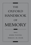 Cover: The Oxford Handbook of Memory - Oxford University Press Inc