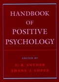 Cover: Handbook of Positive Psychology - Oxford University Press Inc