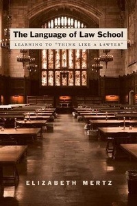 Enlarge image Cover: The Language of Law School - Oxford University Press Inc