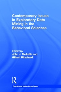 Enlarge image Cover: Contemporary Issues in Exploratory Data Mining in the Behavioral Sciences - Routledge