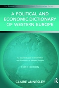 Cover: A Political and Economic Dictionary of Western Europe - Europa Publications Ltd