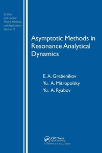 Enlarge image Cover: Asymptotic Methods in Resonance Analytical Dynamics - CRC Press