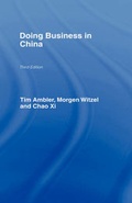 Cover: Doing Business in China - Routledge