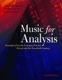 Enlarge image Cover: Music for Analysis - Oxford University Press Inc