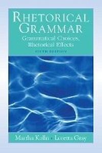 Enlarge image Cover: Rhetorical Grammar - Pearson