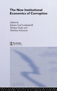 Enlarge image Cover: The New Institutional Economics of Corruption - Routledge