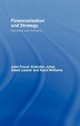 Cover: Financialization and Strategy - Routledge