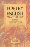 Cover: Poetry in English - Oxford University Press Inc