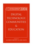 Cover: World Yearbook of Education 2004 - Routledge