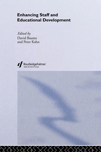 Enlarge image Cover: Enhancing Staff and Educational Development - Routledge