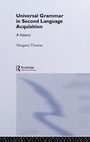 Cover: Universal Grammar in Second-Language Acquisition - Routledge