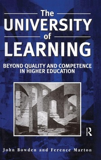 Enlarge image Cover: The University of Learning - Routledge Falmer
