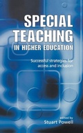 Cover: Special Teaching in Higher Education - Routledge Falmer