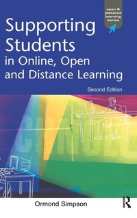 Enlarge image Cover: Supporting Students in Online, Open and Distance Learning - Routledge Falmer
