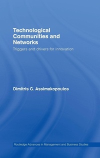 Enlarge image Cover: Technological Communities and Networks - Routledge
