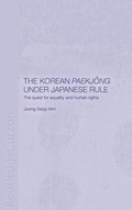 Cover: The Korean Paekjong Under Japanese Rule - Routledge
