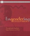 Cover: ENGENDERING DEVELOPMENT THROUGH GENDER EQUALITY in - Oxford University Press Inc