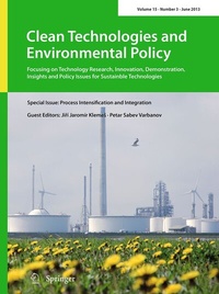 Abbildung von: Clean Technologies and Environmental Policy - Springer